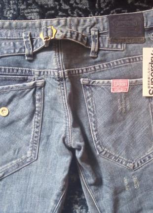 Мужские стильный джинсыsuperdry® vintage. размер: s8 фото