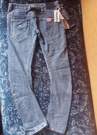 Мужские стильный джинсыsuperdry® vintage. размер: s5 фото