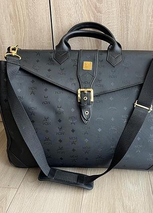 Mcm винтажная дорожная сумка