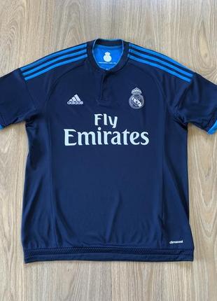 Мужская коллекционная футбольная футболка джерси adidas real madrid 20152 фото