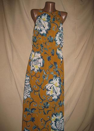 Длинное платье h&m р-р38 (10)