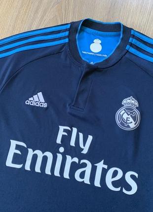 Мужская коллекционная футбольная футболка джерси adidas real madrid 20154 фото