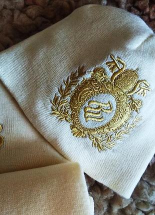 Rocawear: шарф+шапка двойной вязки.унисекс.