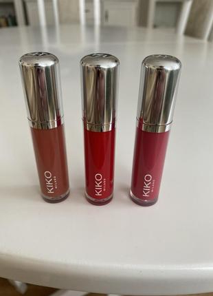 Помада,блеск kiko milano latex shine lip lacquer