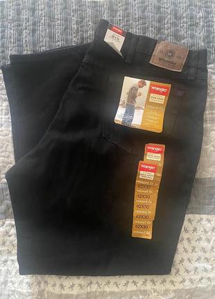 Новые джинсы большой размер wrangler relax fit 42/30