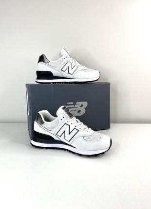 Класичні жіночі кросівки американського бренду new balance 574 жіночі кеди оригінал на подарунок2 фото