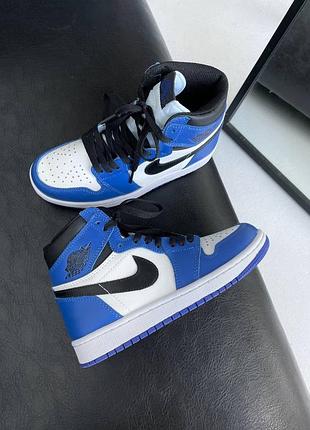 Кросівки nike air jordan 1 retro high « game royal »