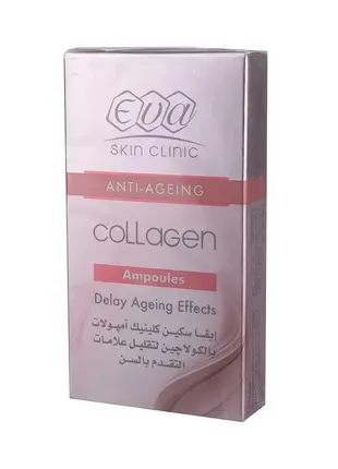 Eva skin clinic anti - ageing collagen ampoules натуральний колаген в ампулах1 фото