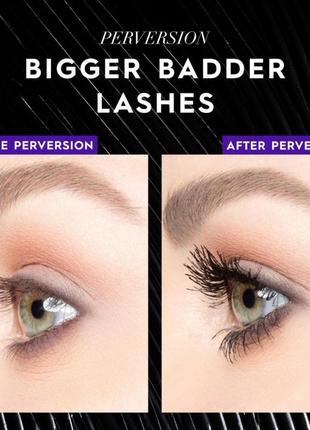 Тушь для збільшення об'єму вій urban decay perversion mascara2 фото