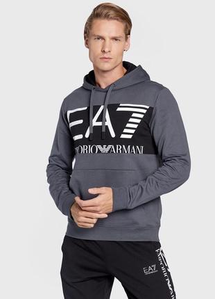 Мужской свитшот худи emporio armani, xxl