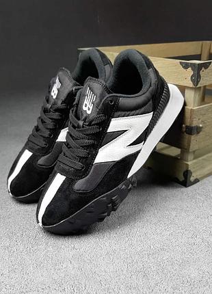 New balance xc-72 чёрные с белым
