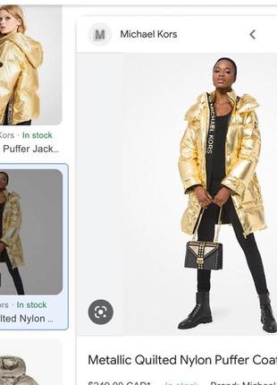 Пуховик  michael kors, оригинал