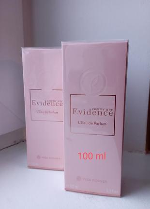 Парфюмированная вода Comme une evidence, mon evidence yves rocher эвиденс 100 ml
