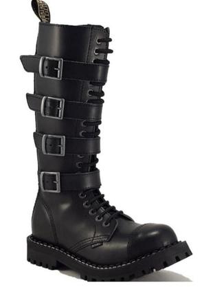 Черевики чоботи steel original black жіночі чоловічі рок взуття☝️3 фото