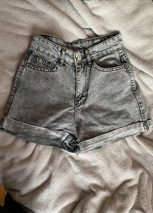 Шорти джинсові сірі2 фото