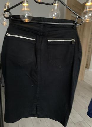 Джинсовая юбка zara3 фото