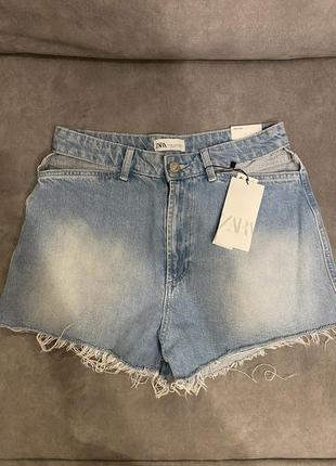 Джинсовые шорты zara