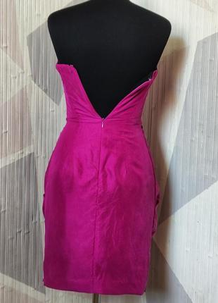Сукня, плаття міді з шовку reiss, р.4(xxs)2 фото