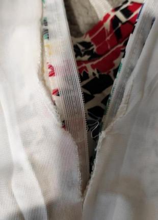 Бавовняна літня юбка спідниця міді7 фото