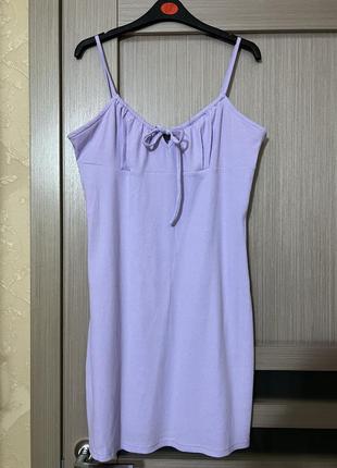 Платье лиловое primark2 фото