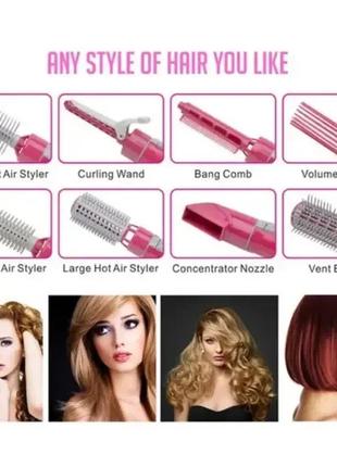 Стайлер 10 в 1 hair styler 87010 многофункциональный фен4 фото