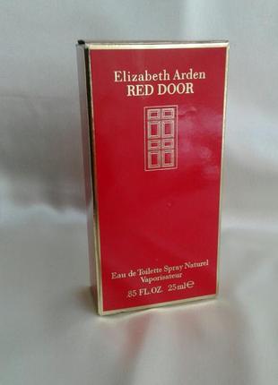 Elizabeth arden "red door" туалетна вода 25 мл/ вінтаж