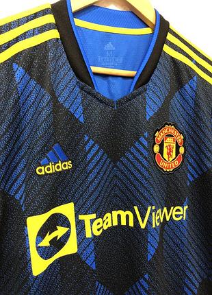 Футболка  manchester united adidas basketball greenwood3 фото