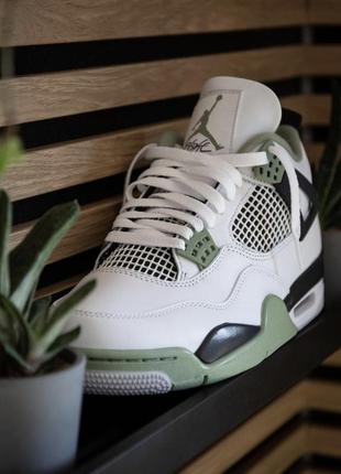 Jordan 4 “oil green”2 фото