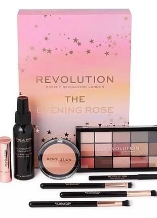 Makeup revolution the evening rose подарочный набор