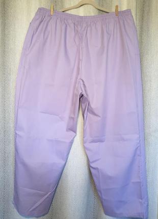 Нові жіночі - унісекс медичні штани, брюки. медичний одяг батал, висока посадка.великий розмір2 фото