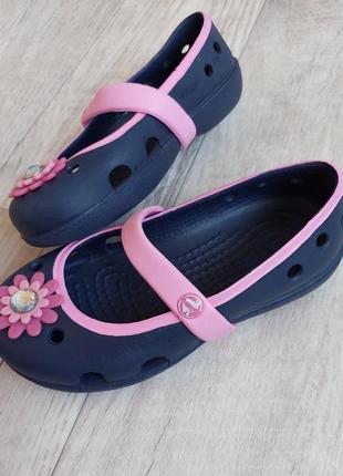 Балетки crocs, c 8(25 размер)