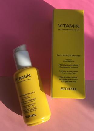 Medi-peel dr. green vitamin ampoule вітамінна сироватка для обличчя