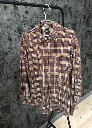 Рубашка burberry в клетку