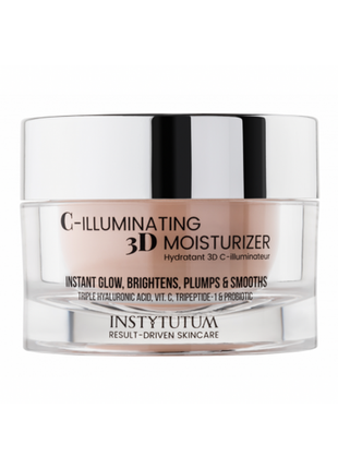 C-illuminating 3d moisturizer -
крем з ефектом сяйва instytutum