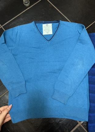 Термо-кофта на хлопчика,флісова кофта дитяча,набір кофт,дитячій светр,синій джемпер на хлопця2 фото