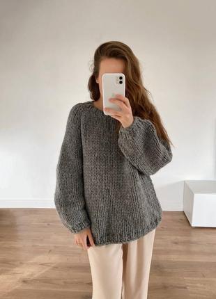 Базовий светр в стилі casual