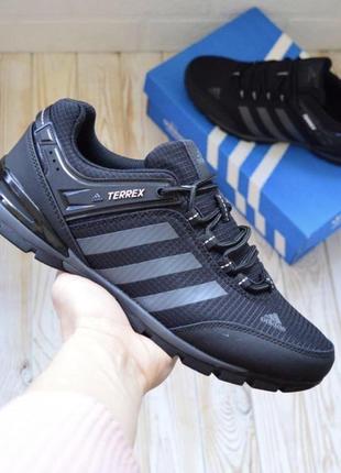 Мужские кроссовки adidas terrex black / мужественные кроссовки адедас терекс черны4 фото