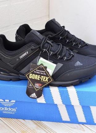 Мужские кроссовки adidas terrex black / мужественные кроссовки адедас терекс черны3 фото