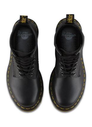 Ботинки берцы мартинсы dr. martens 1460 black nappa мартенси4 фото