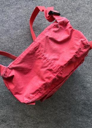Оригинальный рюкзак, портфель fjallraven kanken classic unisex backpack flamingo pink7 фото