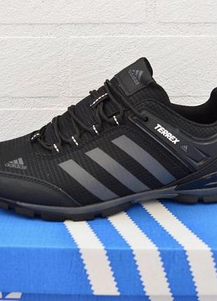 Мужские кроссовки adidas terrex black / мужественные кроссовки адедас терекс черны8 фото