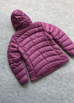 Женская куртка пуховик patagonia w down jacket purple3 фото