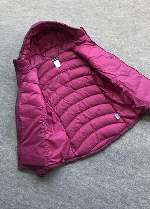 Женская куртка пуховик patagonia w down jacket purple4 фото