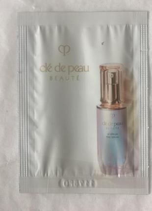 Сироватка-активатор "the serum" cle de peau beaute face serum, 0,5 мл