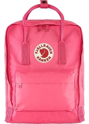 Оригінальний рюкзак fjallraven kanken classic unisex backpack flamingo pink1 фото