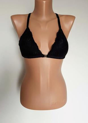 Мереживний бра бралет бюстгальтер бюстик ззаду з палітуркою topshop 10(38)