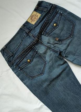 Стильные джинсы с заниженной талией / джинсы на кнопках5 фото