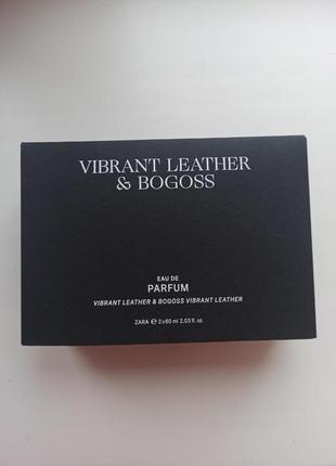 Zara vibrant leather 60ml из набора2 фото