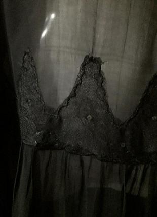 Брендова нова  віскозна  напівпрозора  сукня  в бохо стилі  р s від   derhy з кружевом , вишивкою і  пайєтками6 фото