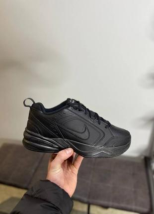 Nike air monarch black6 фото